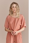 PARVI TOP - earth pink